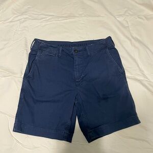 Men’s American Eagle 7” inseam 31” waist Navy Blue Shorts LIKE NEW